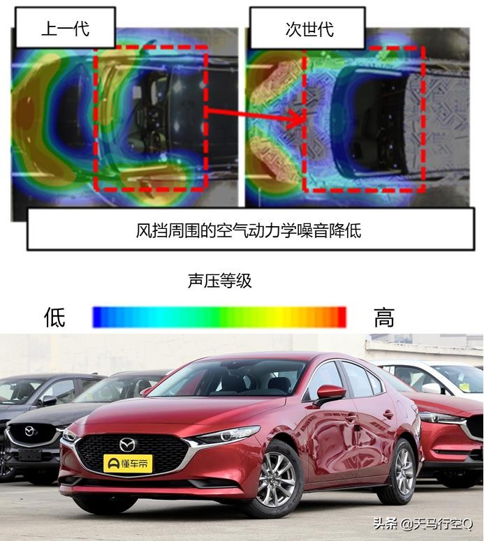 次世代马自达3昂克赛拉拆解视频,马自达3昂克赛拉隔音测试