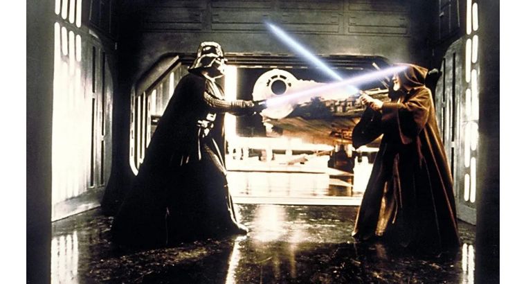 手绘星球大战,文艺复兴绘画海报