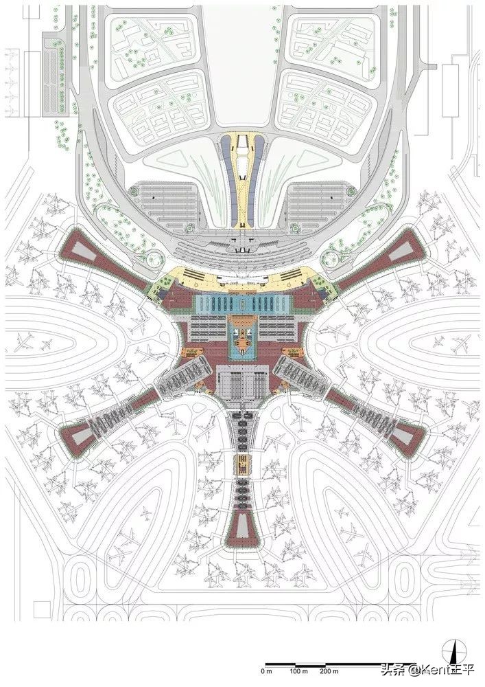 北京大兴机场的景观设计,北京大兴机场设计创意