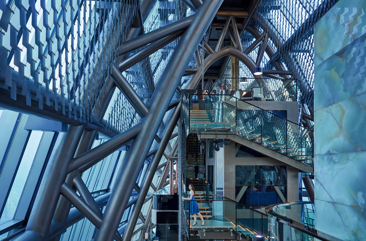 深圳蓝图云端酒店,深圳最大的酒店五星级酒店