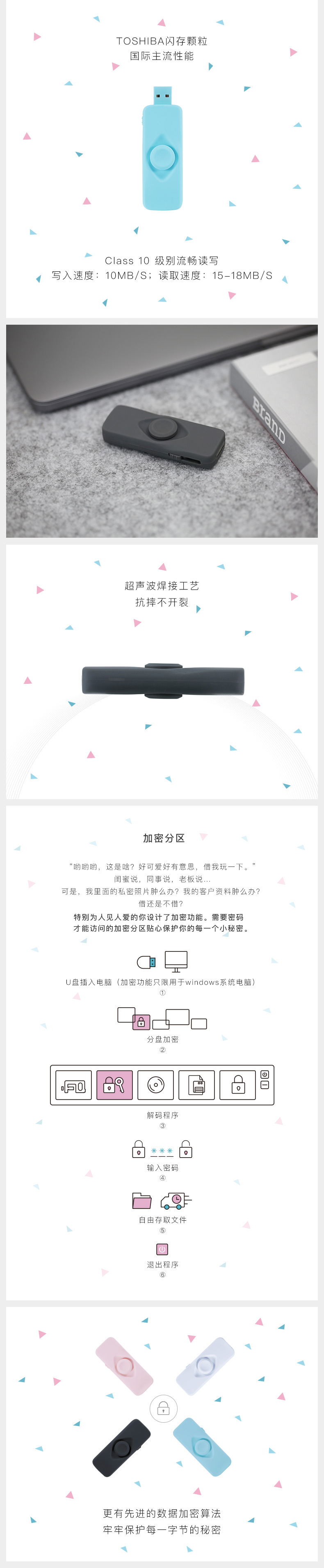 鹰格龙五合一U盘（翻页器+激光笔+U盘+录音+充电宝）