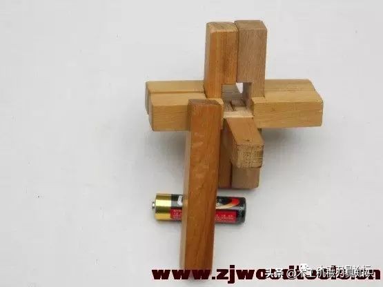 鲁班锁十角图解,鲁班锁三根拼法