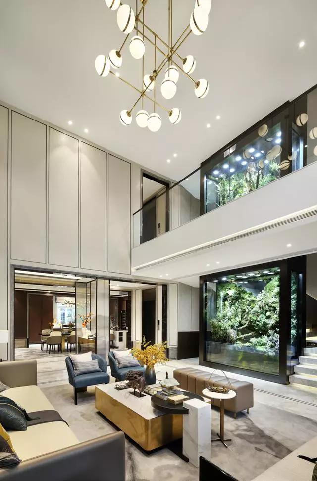 多款挑空客厅设计，每款都显高大上，真的让人羡慕