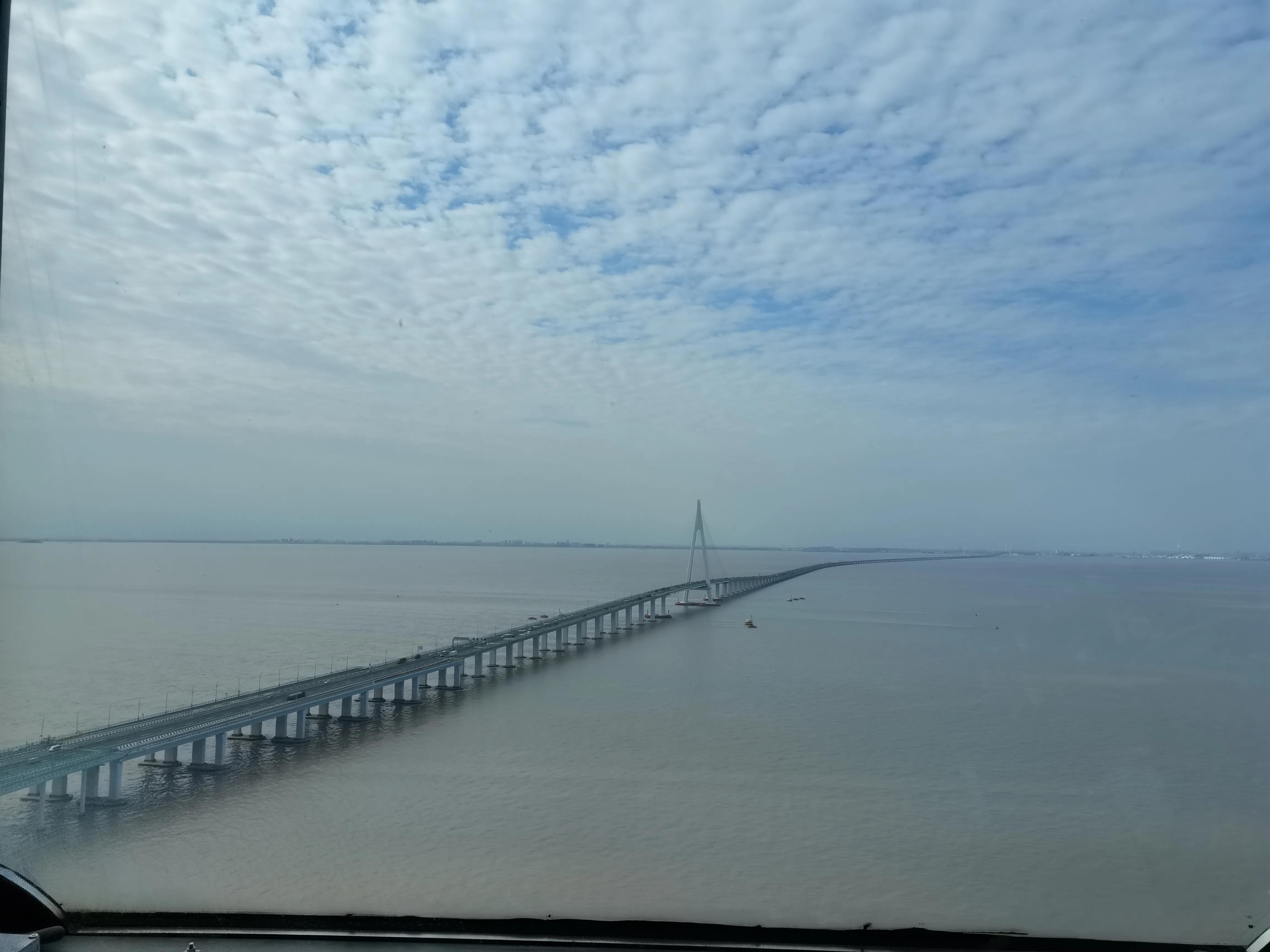 杭州湾大桥海天一洲观光平台,杭州湾跨海大桥海天一洲观景台