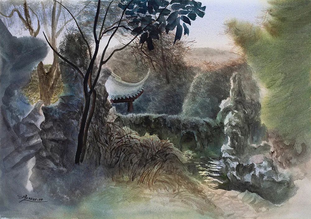 冼东文：寻找西施（蠡园情）