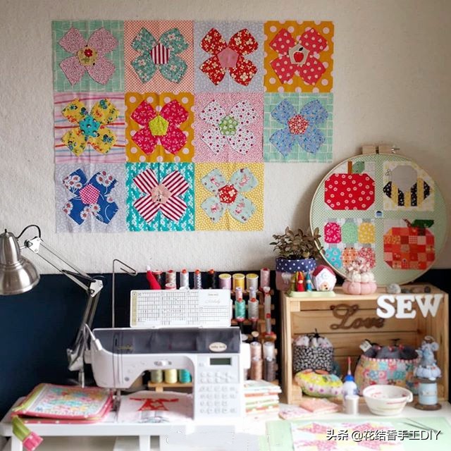 美丽的工作间，幸福的小窝窝，做手工的人都爱它