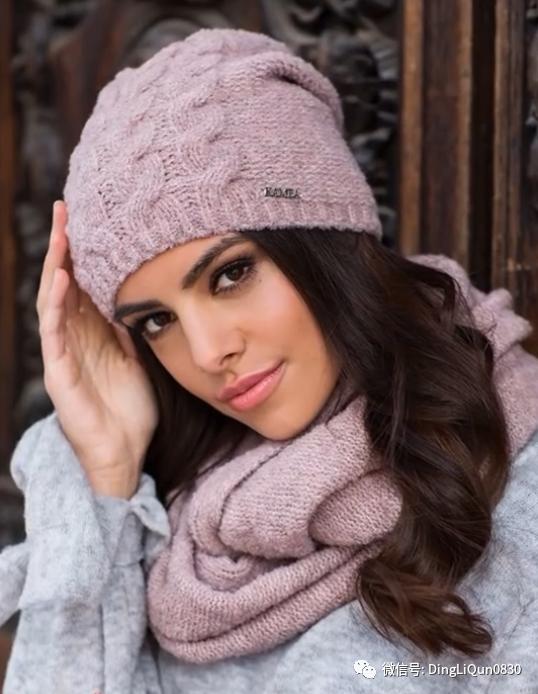 针织洋气气质帽子,针织帽子创意爆款