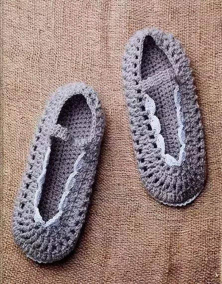 毛线拖鞋钩针方法视频教程全集,钩拖鞋能不能用4.0的钩针