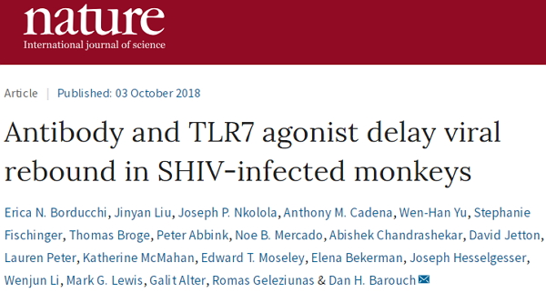 新进展！Nature：“先激活后绝杀”对抗艾滋，动物试验初见效果