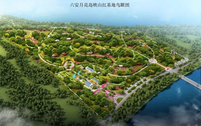 六安月亮岛未来10年规划图,六安市月亮岛在建工程