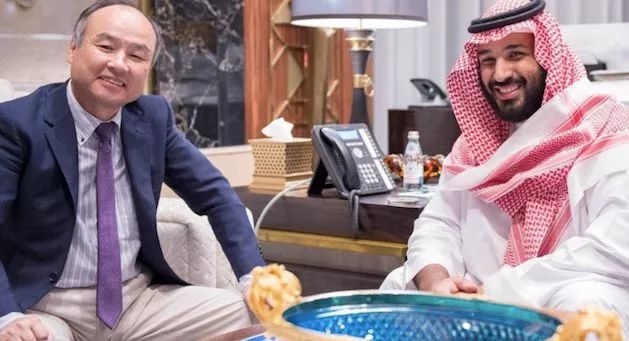 孙正义王储,沙特王子和孙正义