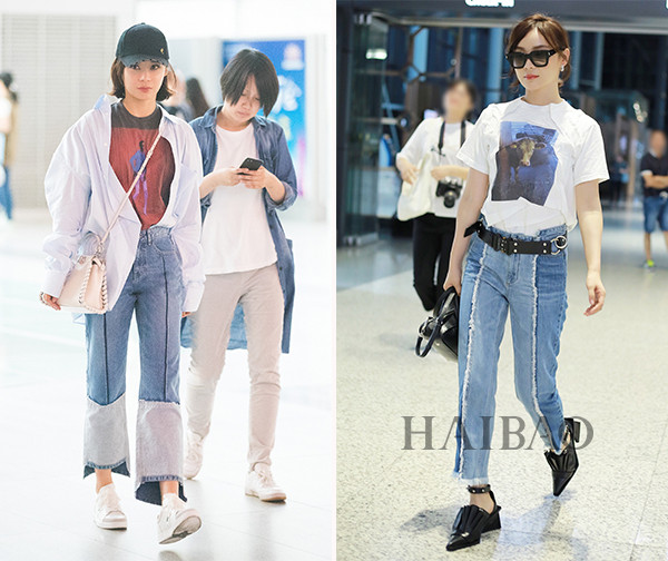 浅色牛仔裤雷区,牛仔裤怎么穿才不会出现尴尬区