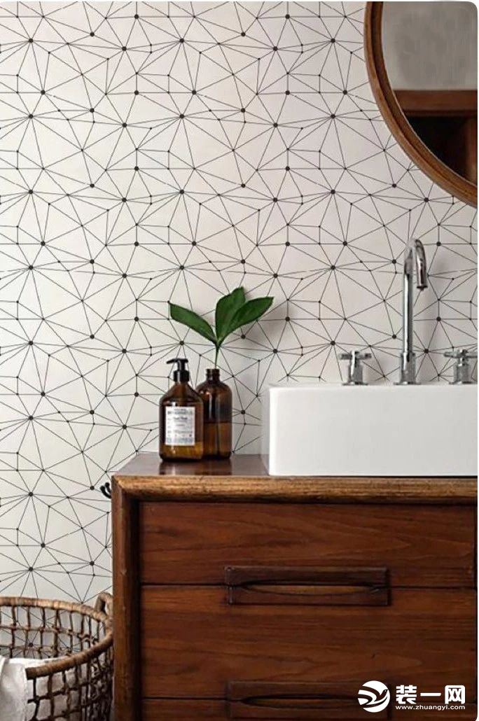 装修风格效果图2024最新款墙纸,整体墙贴墙纸效果图