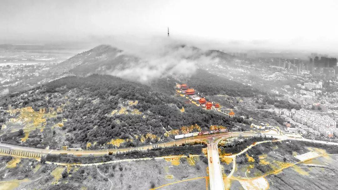 航拍蚌埠,航拍超震撼的蚌埠淮河大桥