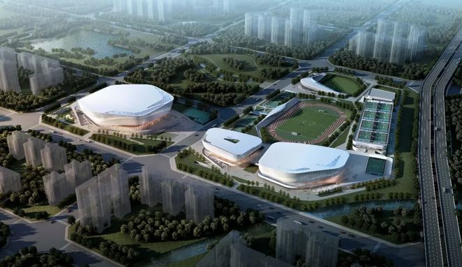 2022天长市城南体育中心进展,新的体育场地标最新消息