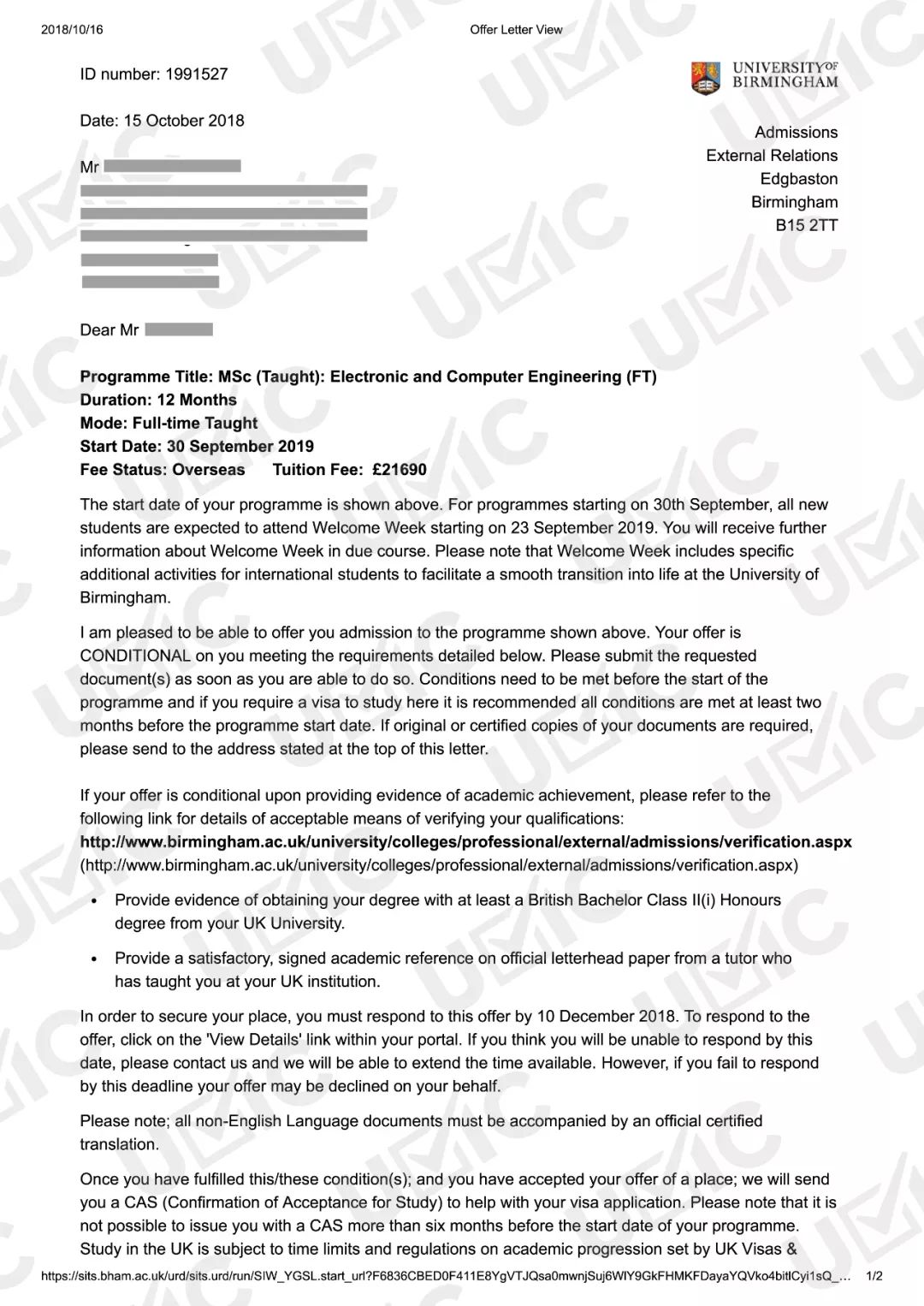 英国鲜肉大学超难撩？秒获王牌专业Offer的操作你也可以复制