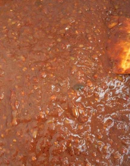 味道鲜美的酱料做法,金针菇西红柿辣酱