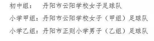 2022镇江市长杯校园足球联赛成绩,镇江市市长杯足球联赛圆满结束