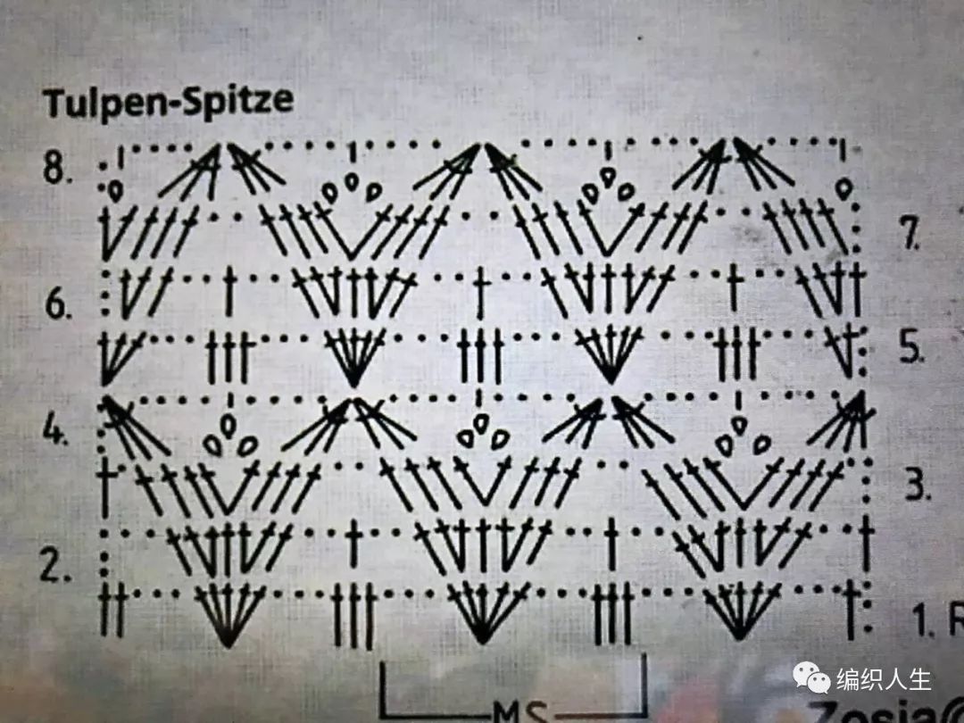 秋韵上衣钩针图解,开襟毛衣的钩针教程