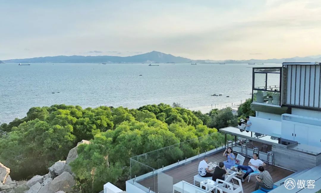 高空看厦门岛全景,厦门空中风景