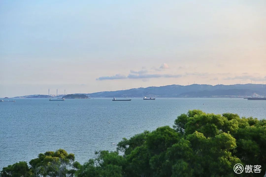 高空看厦门岛全景,厦门空中风景