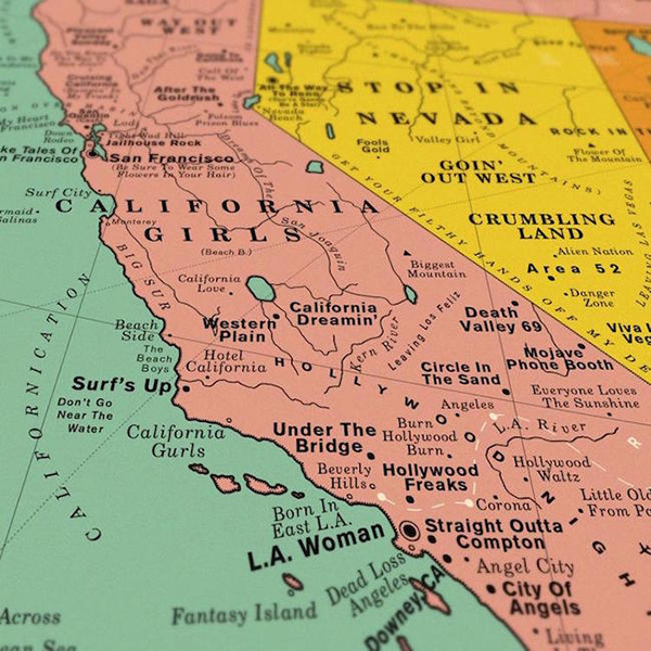 放弃导航地图上有另一个世界