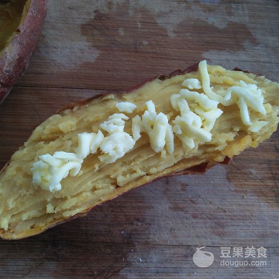 芝士焗红薯摆摊视频,香甜芝士焗红薯失败