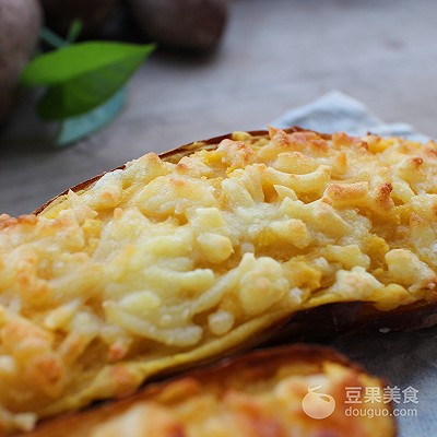 芝士焗红薯摆摊视频,香甜芝士焗红薯失败