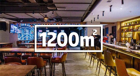 魔都惊现1200㎡「运动餐厅」！桌球飞镖无限畅玩，清晨2点才打烊！