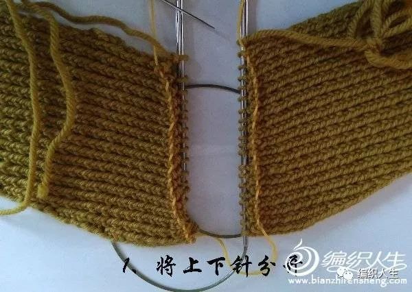 简单的儿童圆肩提花毛衣图解,儿童棒针插肩套头毛衣教程