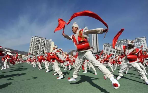 腰鼓之乡安塞图片,腰鼓之乡安塞县