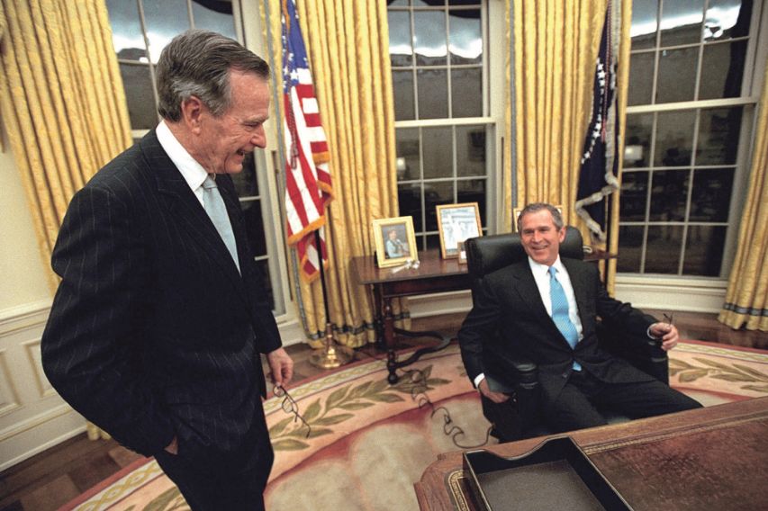 老布什温情时刻,怀念老布什