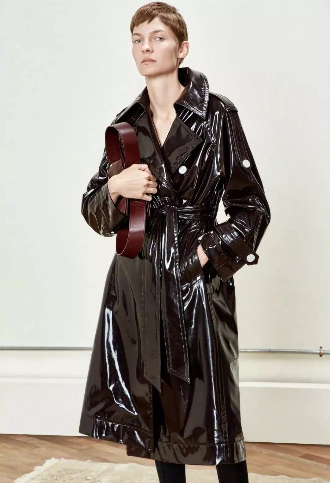 林徽因百褶裙,漆皮靴