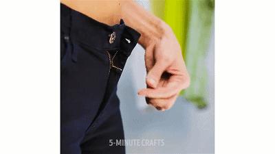 拉链掉下来用吸管怎么装上去,衣服拉链坏了一根吸管解决