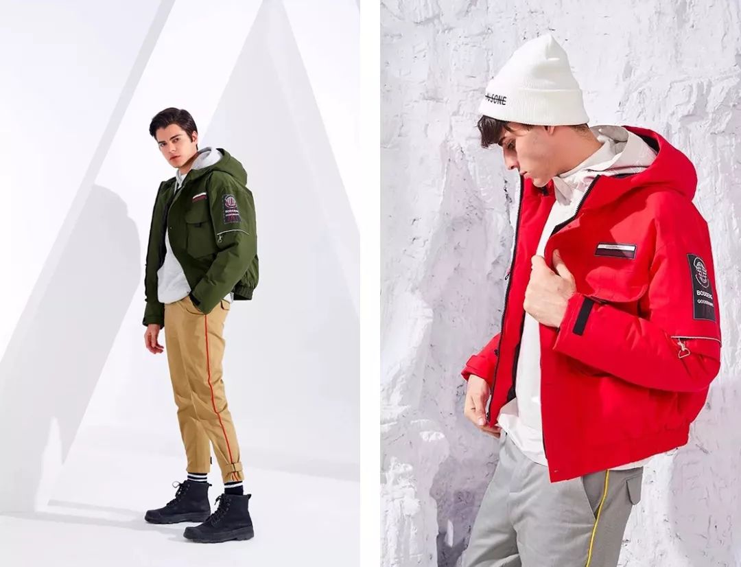 波司登小雀斑,小雀斑撞波司登