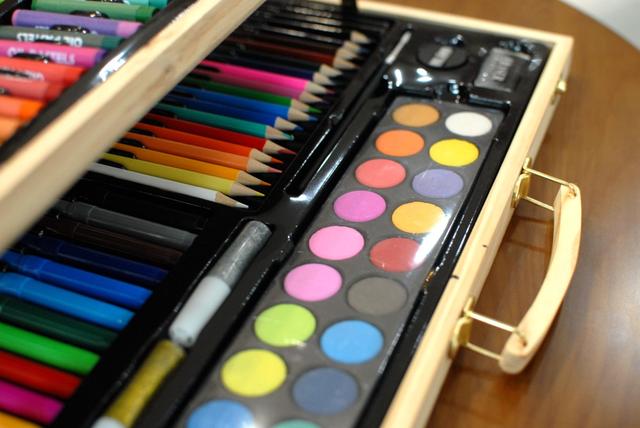 168件儿童绘画套装,儿童绘画大师套装