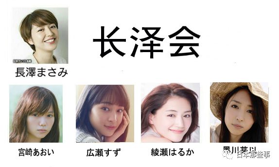 泽尻会长泽会小泉会，这些霓虹女星帮派你想加入哪个？