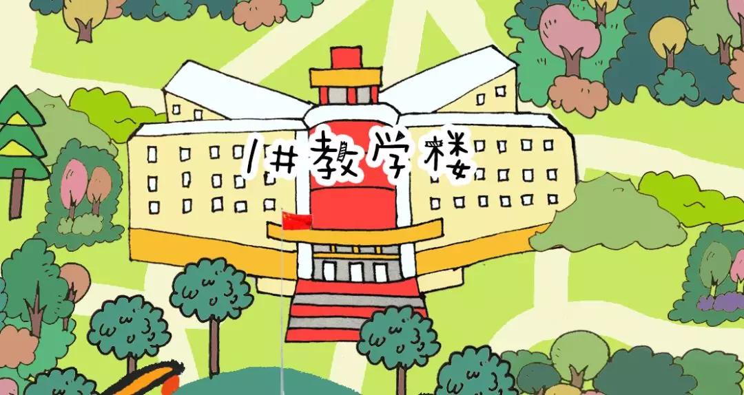 滨州职业学院风景图,山东科技职业学院手绘地图