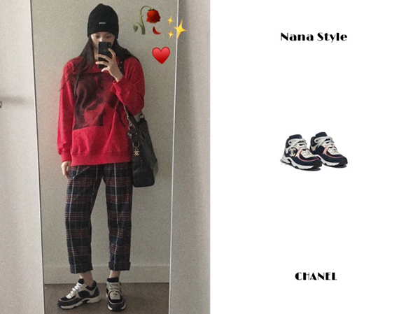 唐嫣你的小白鞋该换换了，同样是配厚外套欧阳娜娜帅哭了