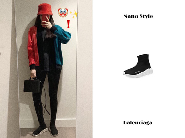 唐嫣你的小白鞋该换换了，同样是配厚外套欧阳娜娜帅哭了