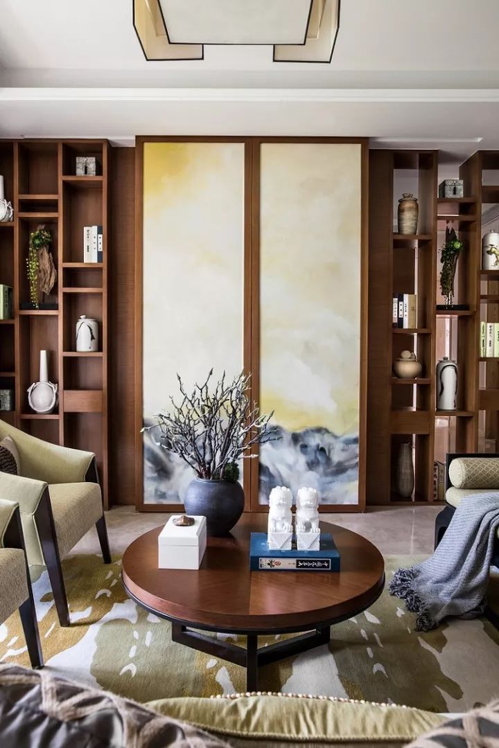 中式实木玄关柜连电视屏风,160*219中式屏风