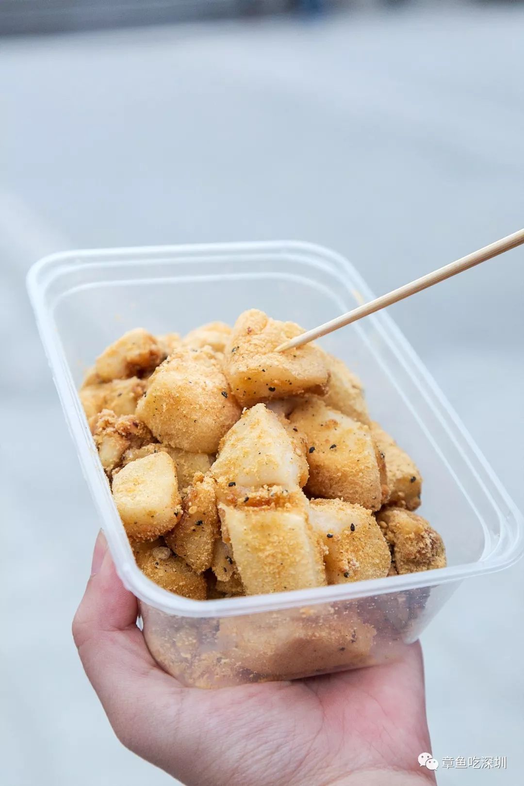 巨无霸肉松芋泥糯米糍吃货视频,巨无霸芋泥糯米糍