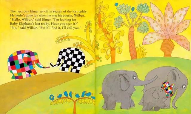 花格子大象艾玛绘本系列介绍,花格子大象硬壳绘本