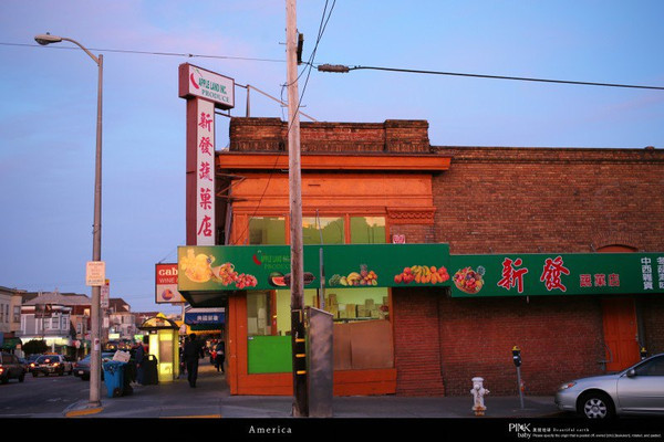 游走美国,美国旧金山中国唐人街