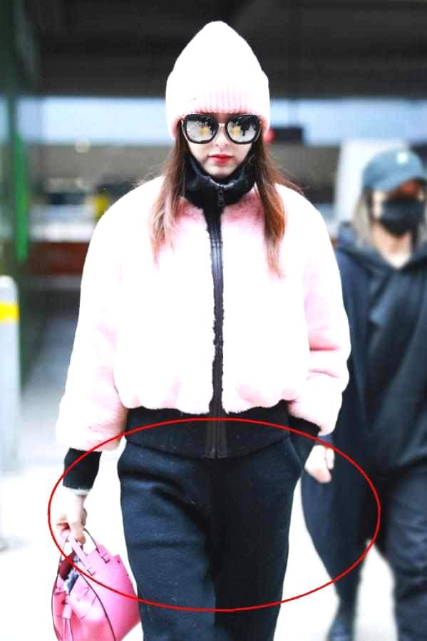 唐嫣粉嫩内搭美出新高度,唐嫣粉色少女