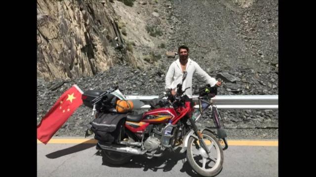 三年骑行六万公里世界很大嘉兴快递小哥想去看看