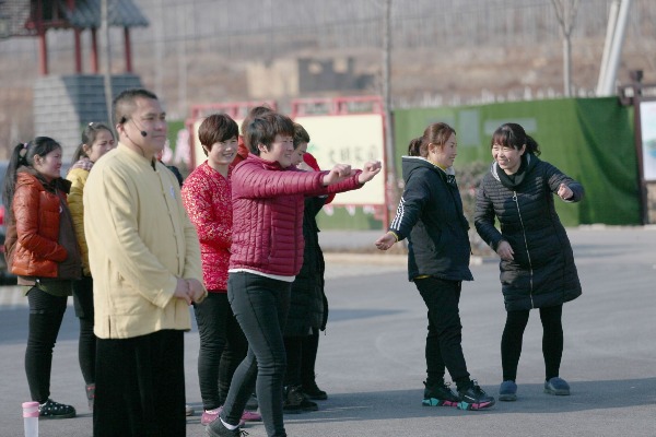 健康过大年！村里来了六艺太极拳志愿服务队