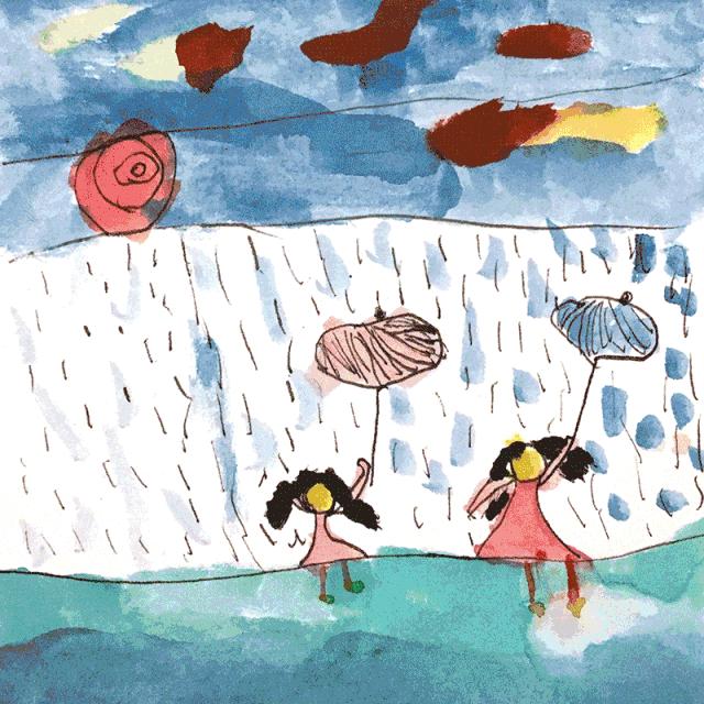 孩子靠画画赚钱,靠孩子的画赚钱