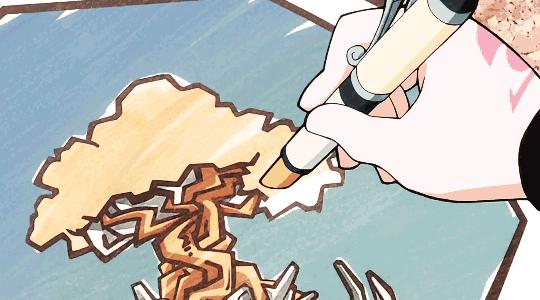 孩子靠画画赚钱,靠孩子的画赚钱