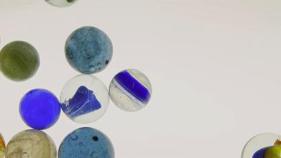 玻璃球里面的花纹是怎么回事,玻璃球中的花纹是如何印在里面的